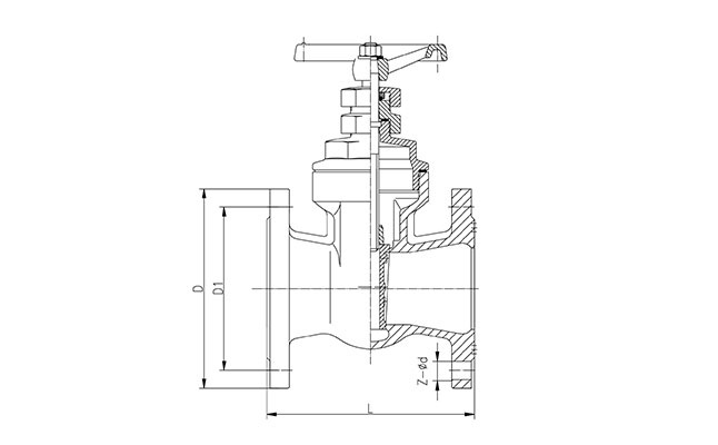 Z45T-16Q中絲扣閘閥